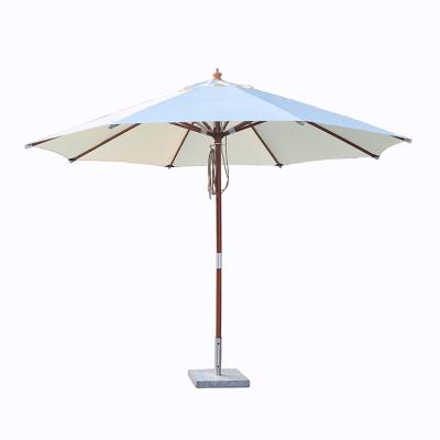 China Modern Factory Direct Custom Outdoor Commercial Patio Shade Umbrellas Cafe 3.5m Parasol for sale