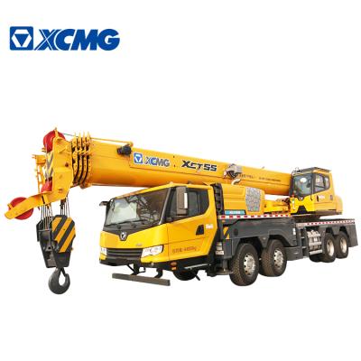 China TRUCK CRANE XCMG official XCT55L5 55 ton truck mobile crane lifting crane price for sale for sale