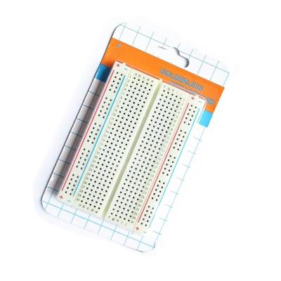 China Universal Breadboard Test Board 400 Hole Premium Breadboard Panel Breadboard Board 8.5x5.5cm Can Be Combined And Spliced for sale