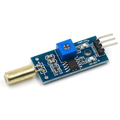 China Angle Sensor Module Gold SW-520D Angle Sensor Module Ball Switch Vibration Switch Tilt Sensor Module for sale