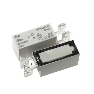 China 12V standard relay HF115F-Q-012-1H HF115F-Q 012-1H JQX-115F-Q-012-1H JQX-115F-Q 012-1H 12V 12VDC DC12V 20A 250VAC for sale