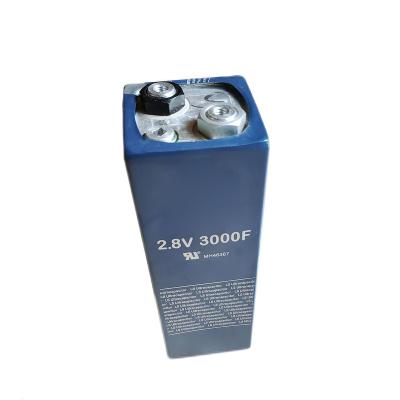 China Automobile standard super capacitor 2.8V 3000F ultracapacitor 16V500F auto rectifier super farad capacitor for sale