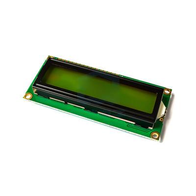 China LCD1602A 3.3V 5V Screen LCD Display Panel Module Blue Yellow Green 80.1*36mm for sale