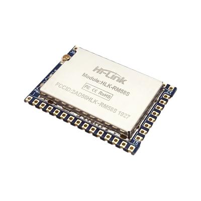 China New product HLK-RM58S WIFI dual band communication module serial port 2.4g 5.8g wireless network communication wiff module low power consumption 5G for sale