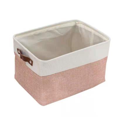 China Large Cloth Foldable Cloth Storage Bin Foldable Storage Bin Organizer Box Laundry For Household for sale