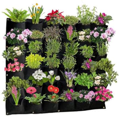 China 36 Pocket Vertical Garden Planter Hanger Wall Hanging Growing Bag for Indoor Outdoor for sale