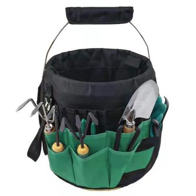 China Durable Garden Tool Organizer Garden Bucket Caddy Tool Bags Gardening Tools Organizer for Outdoor for sale