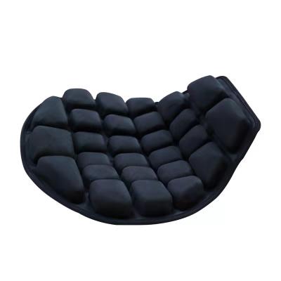 China Universal Breathable Air Protection Cushion Spandex 3D Decompression Motorcycle Seat Saddle Air Motorcycle Inflatable Cushion for sale