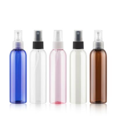 中国 50ml wholesale empty cosmetic pocket travel pet plastic mist pump spray bottle for sale 販売のため