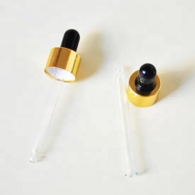 China Dropper Cap Aluminum Cover Glass Dropper Cap For Bottles Usage Sample Provided Freely for sale