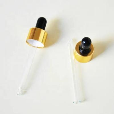 China 18mm Dropper Bottle Caps Glass Dropper Cap Non Spill With Custom Order for sale