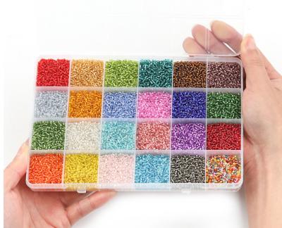 China Amazon Hot Sales 2mm Glass Seed Beads Crystal Beads For Jewelry Making for sale