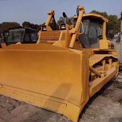 China Building material stores used KOMATSU hydraulic rubber bulldozer good quality ready to ship for sale