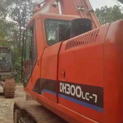 China Construction works durabe second hand machine 30t original DH300lc-7 used crawler excavators for sale for sale