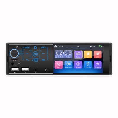 China Support USB TF Card 4.1 Inch HD Stereo Capacitive Touch Screen Universal Car MP5 Player AUX. with view radio reversing remote controller for sale