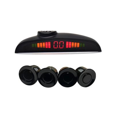 China Shenzhen Factory Waterproof LED Display Car Parking Sensor With Buzzer 18.5mm Ultrasonic Sensors Garage Parking Sensor OEM for sale