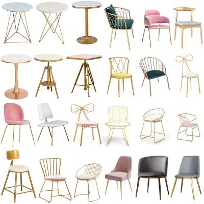 China Factory wholesale adjustable fashion European simple modern dining chair (other) dining room furniture velvet iron leather frame dining chair for sale