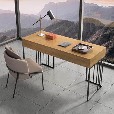 China 2021 Else Desk Big Board Computer Table Boss Desk Modern Simple Solid Wood Office Chairs for sale