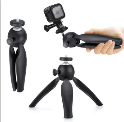 China New Portable Mini Tripod Stand Mount Universal Aluminum Esport Gift Screw Head For Mobile Phone DSLR Digital Camera Desk Sofa Bed PH14 for sale