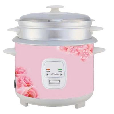 China Top Selling Car Rice Cooker 1.2L Cylinder Plastic Non Stick Rice Cooker Rice Cooker for sale