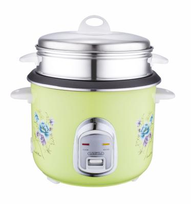 China Household Ume SS Upright Rice Cooker 2.2/2.8L With SS Steamer for sale