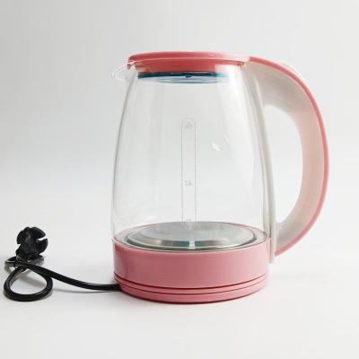 China Glass Electric Kettle Household Quickly Boiling Glass Quickly Boiling Commercial Electric Kettle Pink Electric Kettle for sale