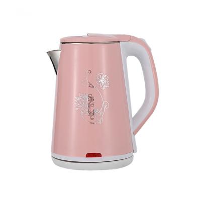 China Keep Hot Home Kitchen Appliances 2.5L Pinkhome Electric Kettle for sale