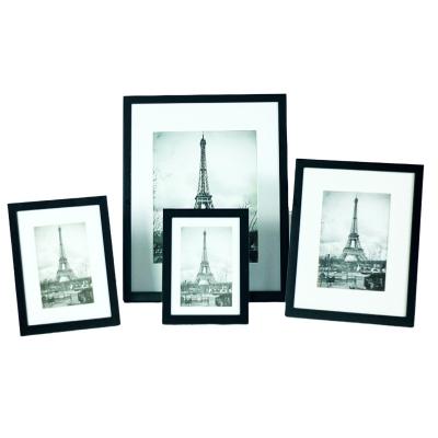 China Modern Minimalist Wall Transparent Combination Frame PVC Resin Picture DIY Photo Frame Display for sale