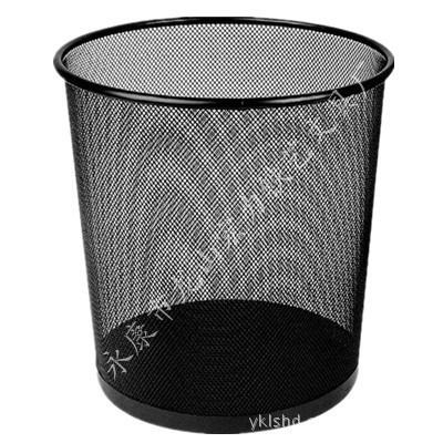 China Creative Home And Office Multifunctional Metal Viable Minimalist Hollowed Out Trash Can Paper Basket for sale