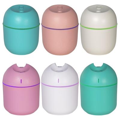 China Rainbow Hot Portable Car Small Air Humidifier Aroma Diffuser Smart Car Sale Mist Humidifier Purifier for sale