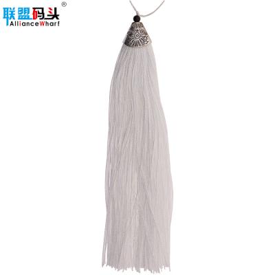 China 2020 new design mobile phone decorative tassels for curtains/gift tassel rope silk belt/handbags rope/jewelry bracelets with tassel for bag for sale