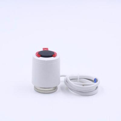 China Modern electric actuator use on radiator controller with red limit lock for sale