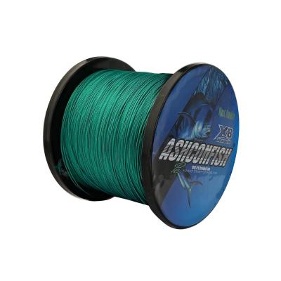 China High Tensile Soft Classic Design 1000m 8 Long Indelible Ultra Soft Braided Fishing Line for sale