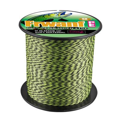 China High Strength PE Multifilament Outlet 300M Spotted Factory Braided Fishing Line for sale