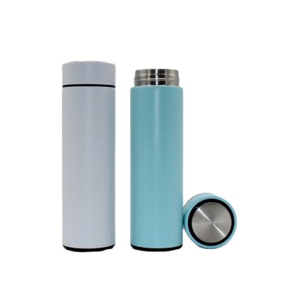 China 14oz Double Wall Stainless Steel Sustainable Vacuum Insulated Water Bottle Tea Bottle for sale