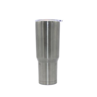 China 30oz Business Double Wall Stainless Steel Coffee Mug Vacuum Tumbler With Straw for sale