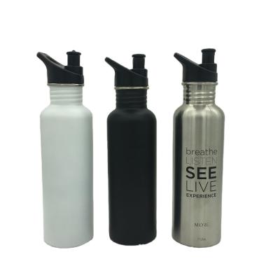 China Customized Sustainable 750ml Vacuum Stainless Steel Promotional Water Bottle for sale