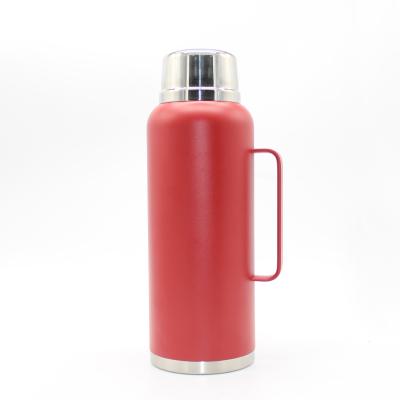 China 2.6L Custom Logo Business Eco-Friendly Powder Thermos Stainless Steel Vacuum Flask Coating Water Bottle For Outdoor for sale