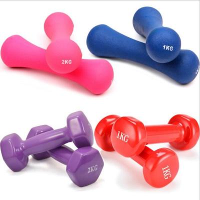 China Printing Logo Custom Design Factory Directly Modern Hexagon Gym Equipment Dumbbells for sale