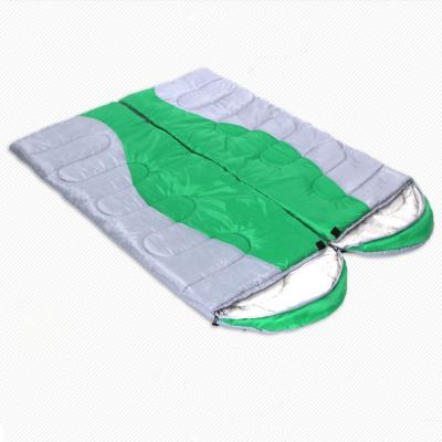 China Envelope Type Two Person Sleeping Bag For Adult Traveling Sleeping Bag For Outdoor Camping for sale