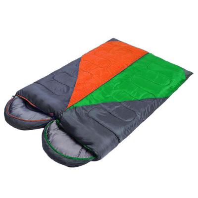 China Envelope Type Two Person Sleeping Bag For Adult Traveling Sleeping Bag For Outdoor Camping for sale