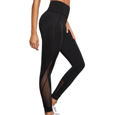 China Wholesale Breathable Seamless High Waist Seamless Yoga Gym Fitness Yoga Sports Women Black Leggings Workout for sale