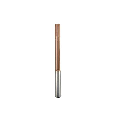 China Metal Machining Custom Carbide Welding Straight Flute Reamer Tool 9mm for sale