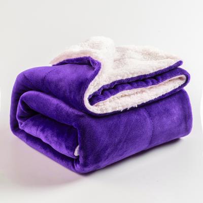 China Anti-Pull Plush Throw Fuzzy Blanket Ultra Luxurious Plush Blanket For Couch Sofa Outdoor Travel Bed Blanket for sale