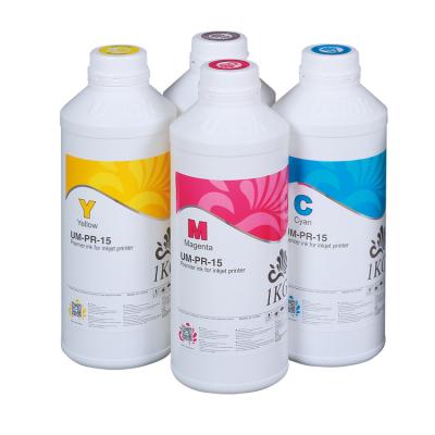 China Textile industry textile ink 6 color dtg white dye ink dtg white ink for epson for sale