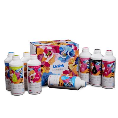 China High quality 4 color light and water resistant sublimation printing sublimation color ink for sale