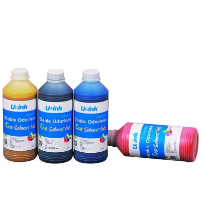 China 6 color eco solvent ink 1000ml 6 colors environment friendly eco solvent ink for dx5 dx4 dx8 epson 7720 for sale