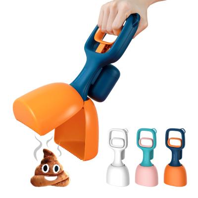 China New Design Viable Short Handle Portable Easy To Use Dog Pooper Scooper Pet Residue Harvester Unbreakable for sale