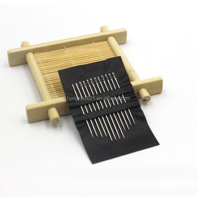 China Hand Sewing 12Pcs/Set DIY Home Sewing Self Threading Easy-Threading Side Opening Blind Needles for sale