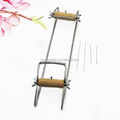 China Metal Stainless Steel Single Beading Machine DIY Hand Knitting Beading Tool for sale